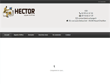 Tablet Screenshot of hector-appel-offres.com